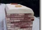 chimney mortar crown